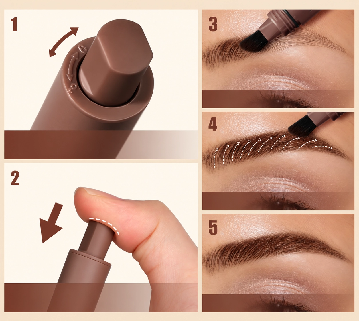 Application Fluffy Brow encre &agrave; sourcils